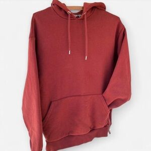 ASOS women’s xs zipper detailed pullover hoodie